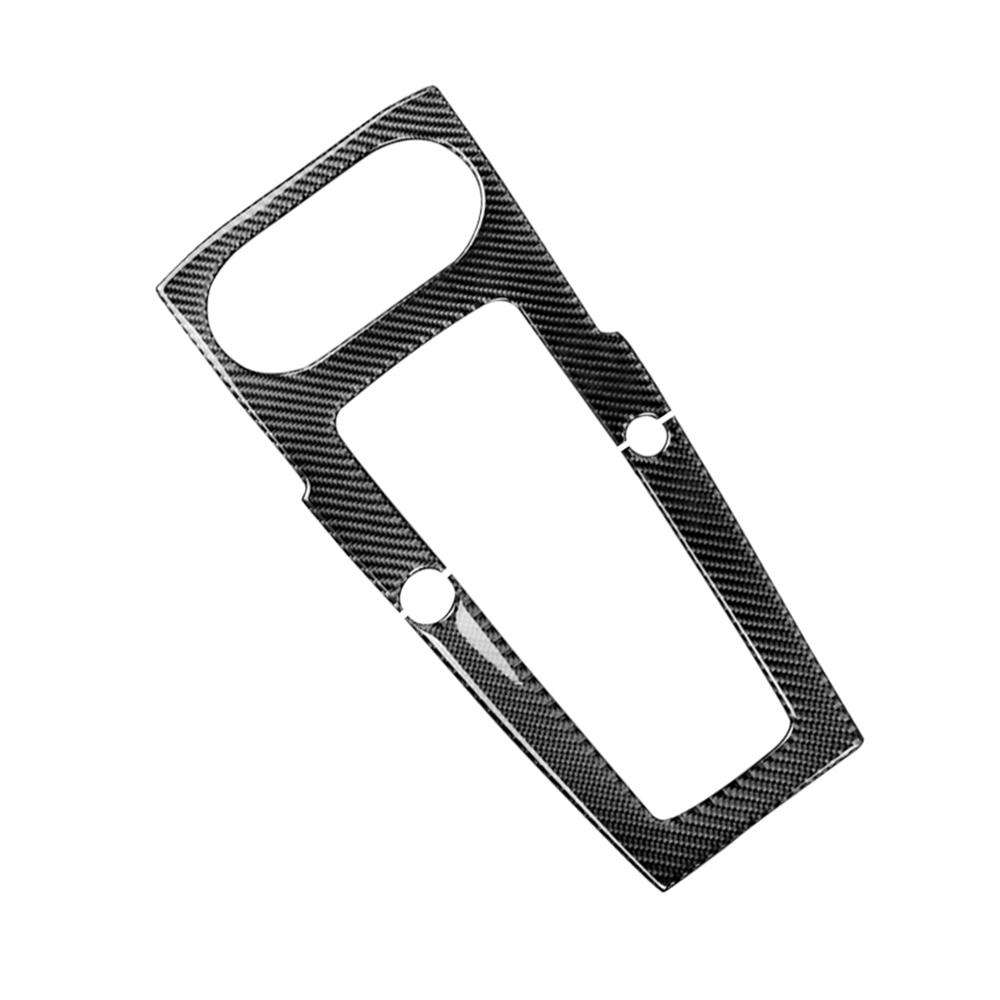 Car Carbon Fiber Gear Position Panel Decorative Sticker for Audi 2014-2017 A3, Left Drive