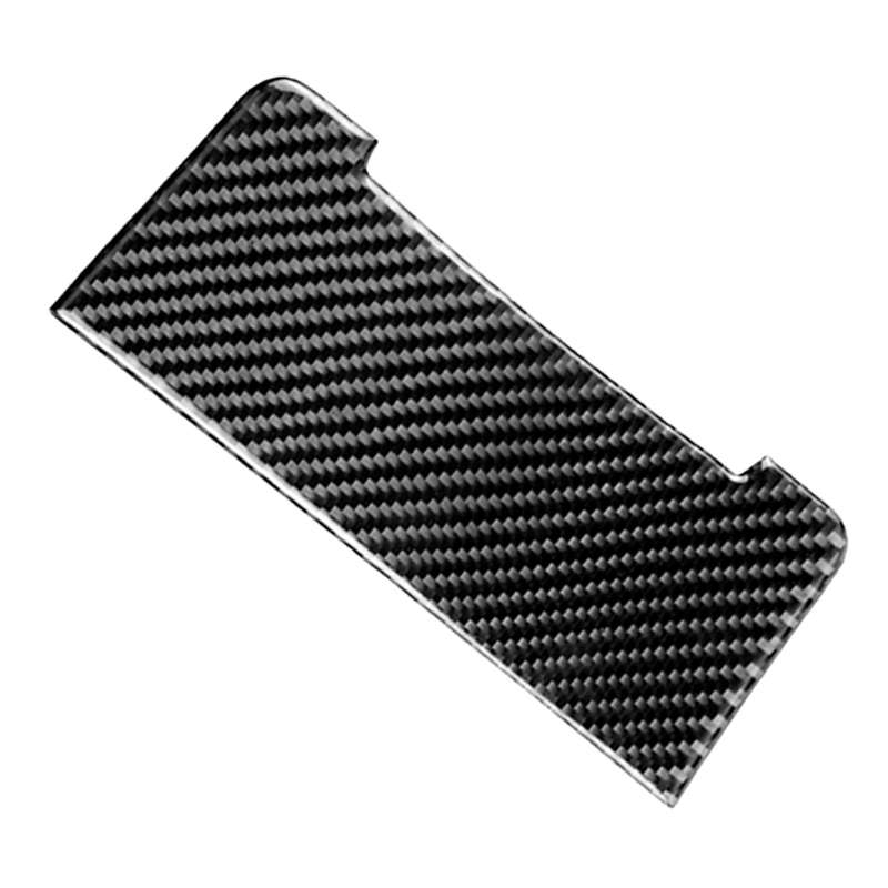 Car Carbon Fiber Storage Cigarette Lighter Panel Decorative Sticker for Audi 2010-2018 Q5 / 2009-...
