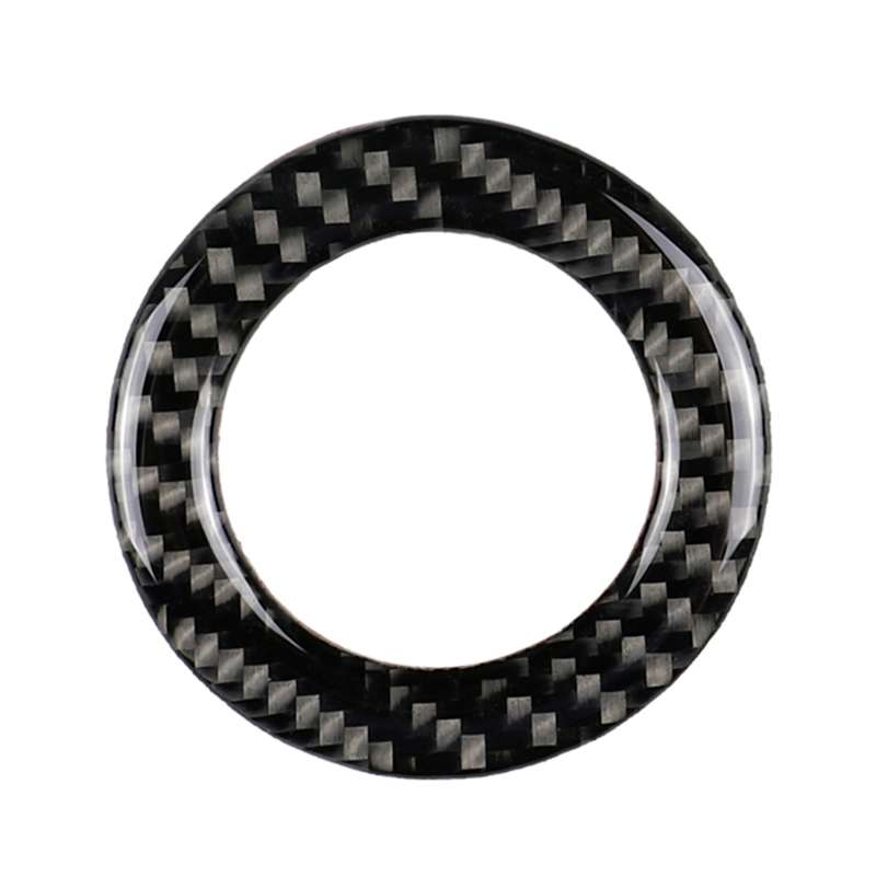Car Carbon Fiber Steering Wheel Ring Decorative Sticker for Volkswagen