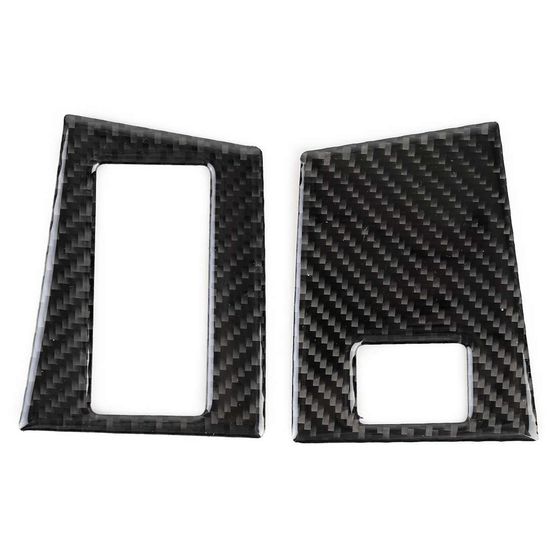 Carbon Fiber Car Memory Lock Panel Decorative Sticker for Jaguar F-PACE 2016-2020