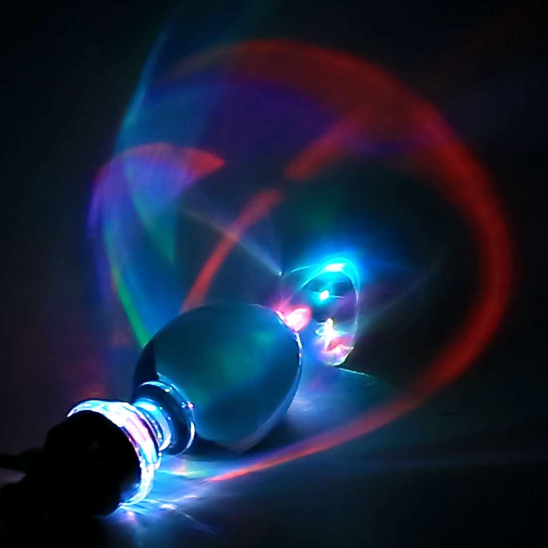 Universal Car Egg Shaped Crystal Gear Head Gear Shift Knob with Light