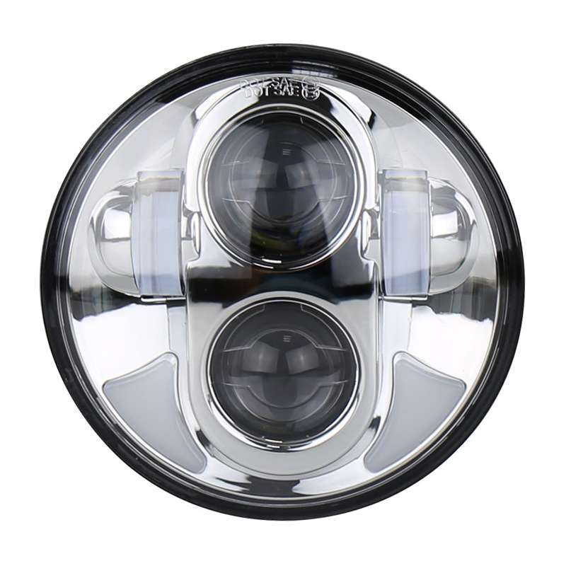 5.75 inch DC12V 6000K-6500K 40W Car LED Headlight for Harley (Black)