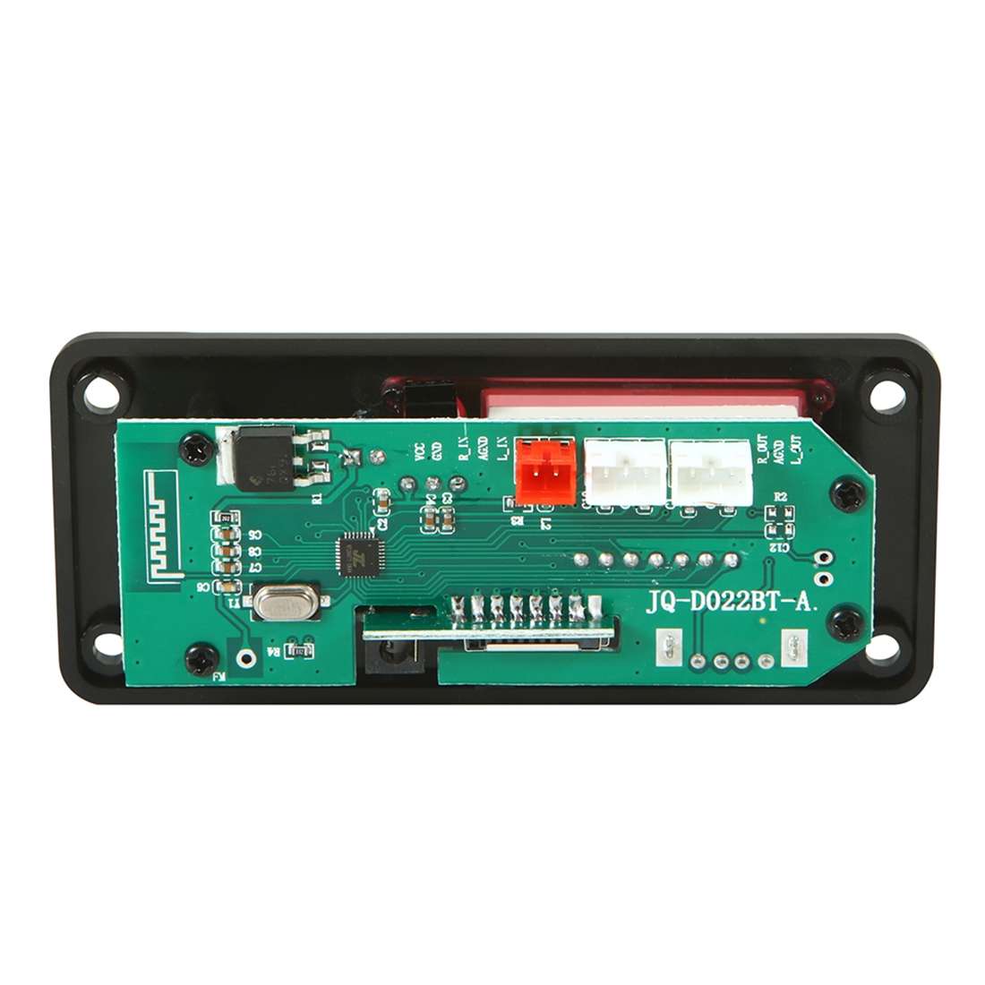 Car 12V Audio MP3 Player Decoder Board FM Radio TF USB 3.5mm AUX, with Bluetooth Function & Remote C