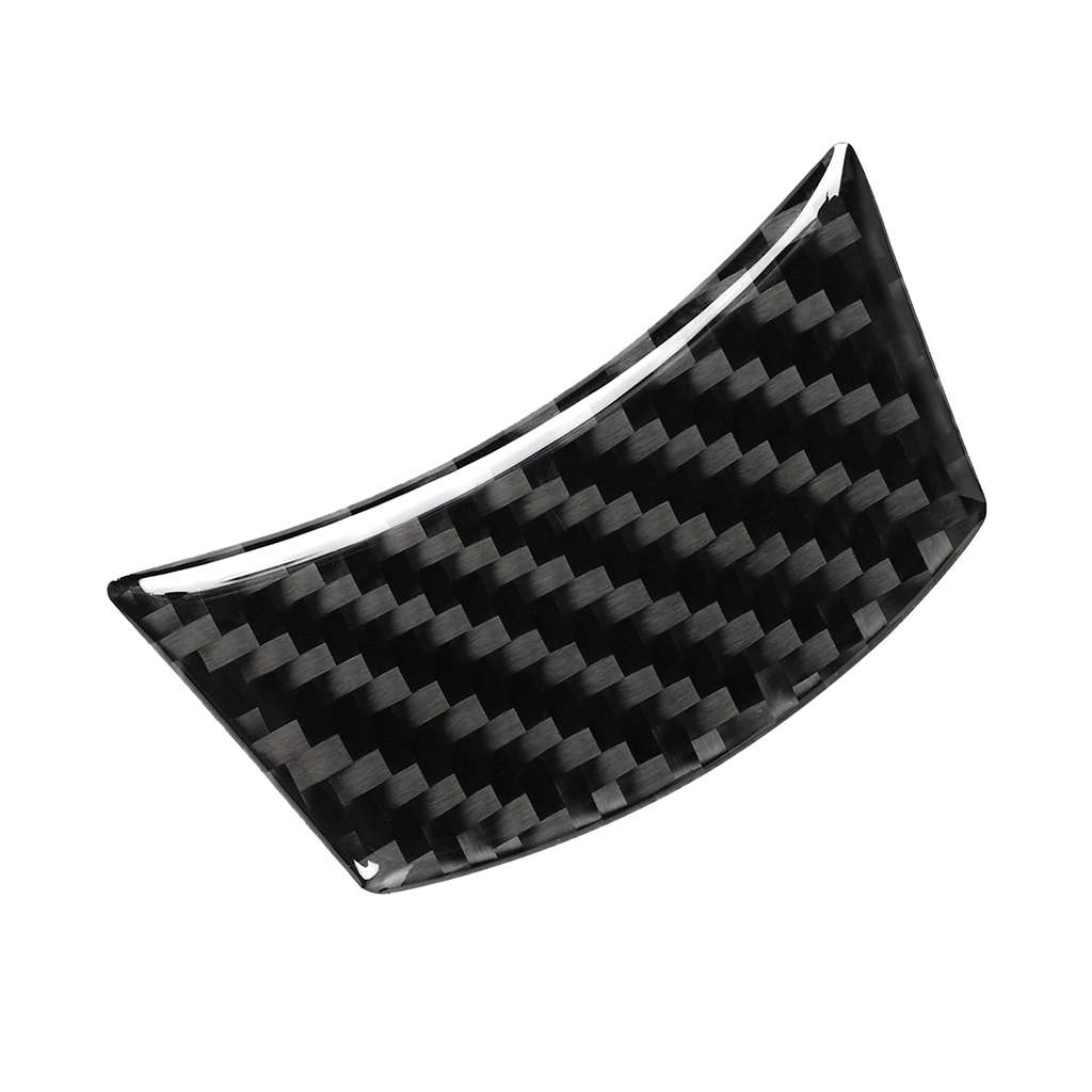 5 in 1 Car Carbon Fiber Solid Color Steering Wheel Button Decorative Sticker for BMW 5 Series E60 20