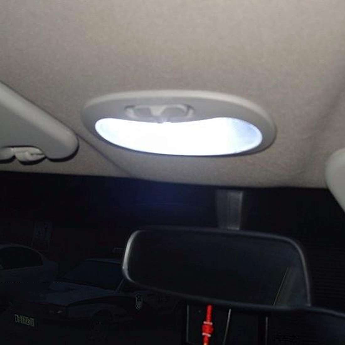 DC12V / 4W / 6000K / 240LM 48LEDs SMD-2835 Car Reading Lamp Dome Light