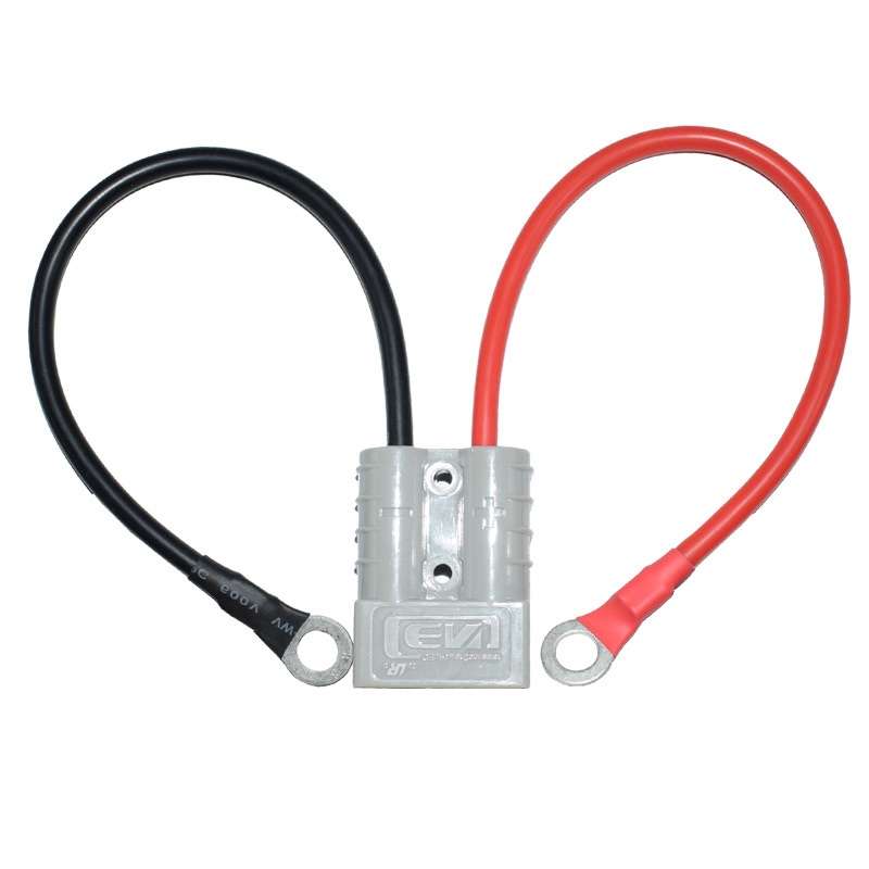 50A SMH Anderson Plug to O Shape Terminal Booster Cable, Length: 1m