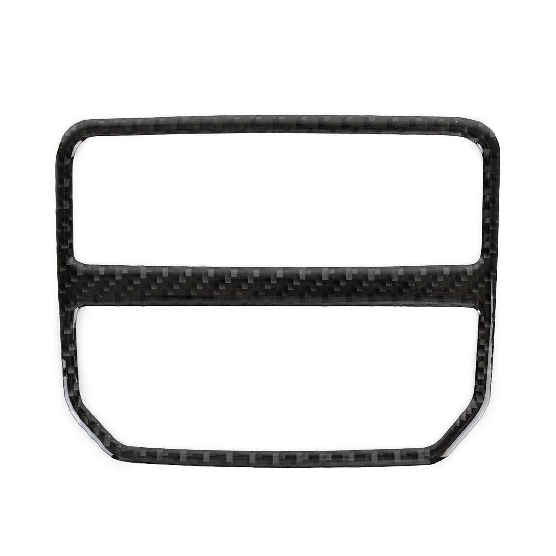 Car Carbon Fiber Rear Air Outlet Frame Decorative Sticker for Volkswagen Tiguan L