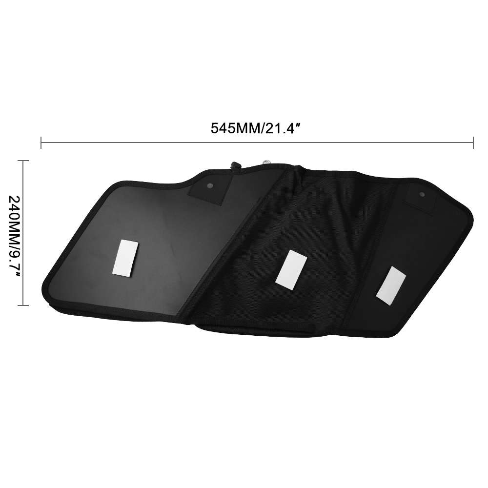2 PCS Motorcycle Saddle Bags Storage Tool Side Pouch Bags
