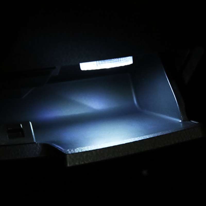 Universal Car Wireless LED Atmosphere Lights Emergency Foot Light (Ice Blue Light)