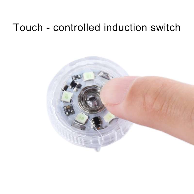 Universal Car Wireless LED Atmosphere Lights Emergency Foot Light (Ice Blue Light)