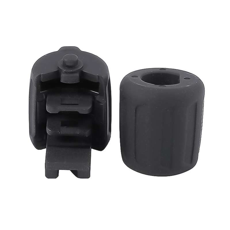 2 PCS Car Multi-functional Steering Wheel Rubber Button for BMW F10 / F07 / F02, Left an ... (Red)