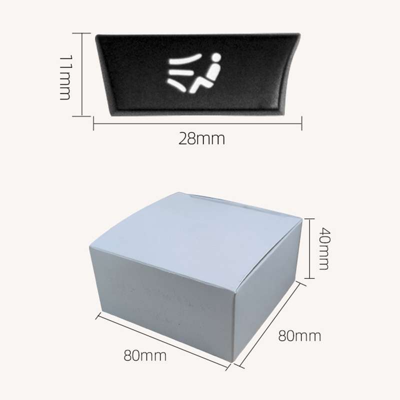Car Air Conditioner Panel Switch Button 11-button 61319313923 for BMW F10 / F07 / F02
