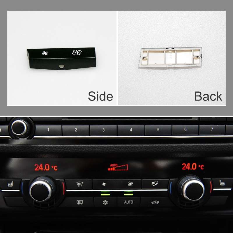 Car Air Conditioner Panel Switch Button 11-button 61319313923 for BMW F10 / F07 / F02