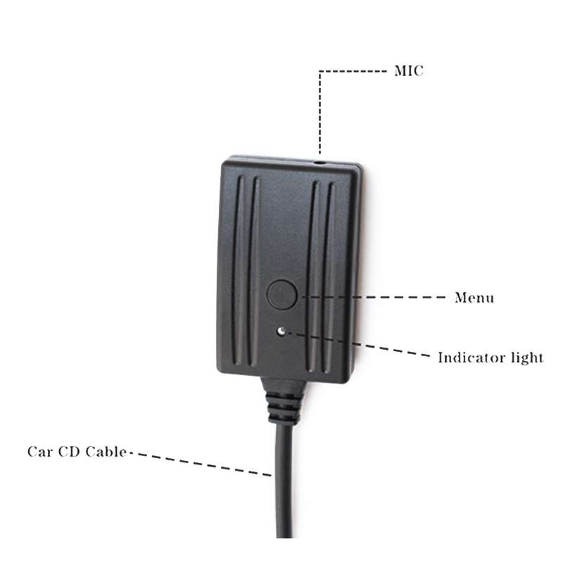 Car AMI MMI2G Multimedia Bluetooth Music AUX Digital Audio Cable + MIC + Music Change for Audi Q7 A6