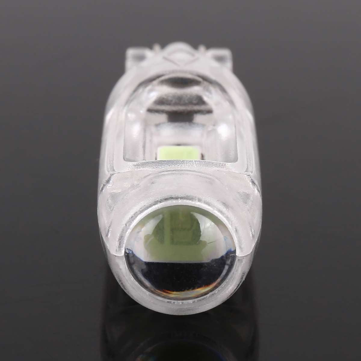 10 PCS T10 DC12V / 1W Car Clearance Light 5LEDs SMD-3030 Lamp Beads (Ice Blue Light)