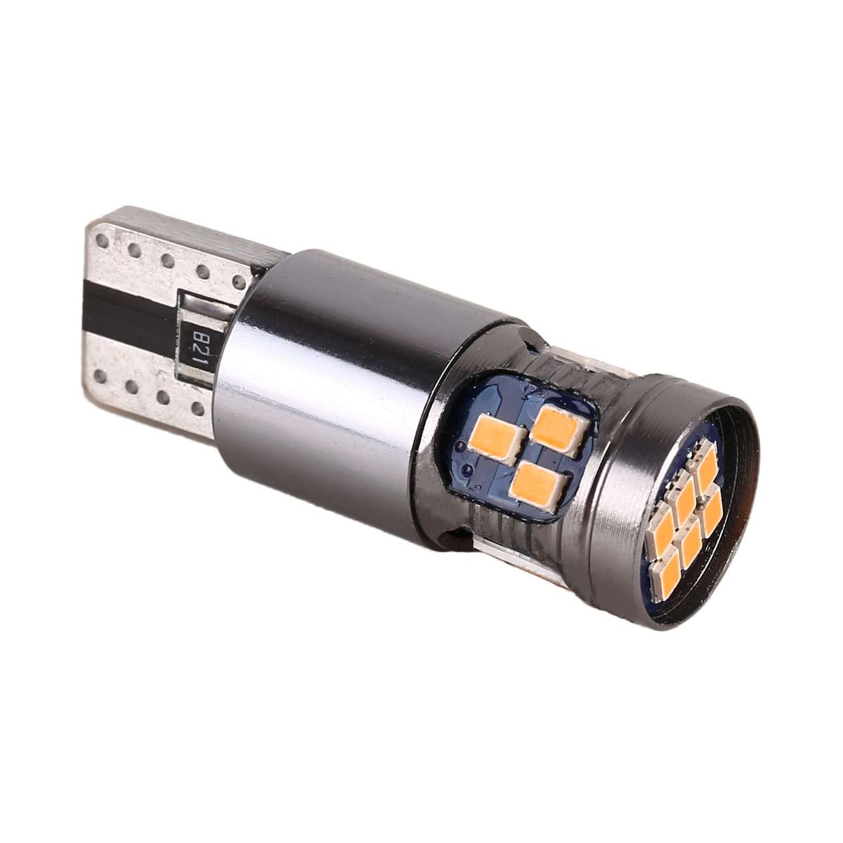 4 PCS T10 DC12V / 2.5W Car Clearance Light 18LEDs SMD-3020 Lamp Beads(Ice Blue Light)