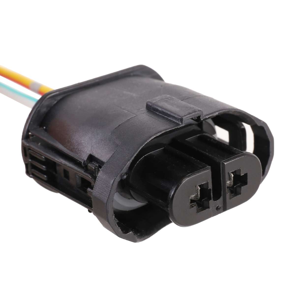 1 Pair Car H11 Bulb Holder Base Female Socket with Cable for BMW