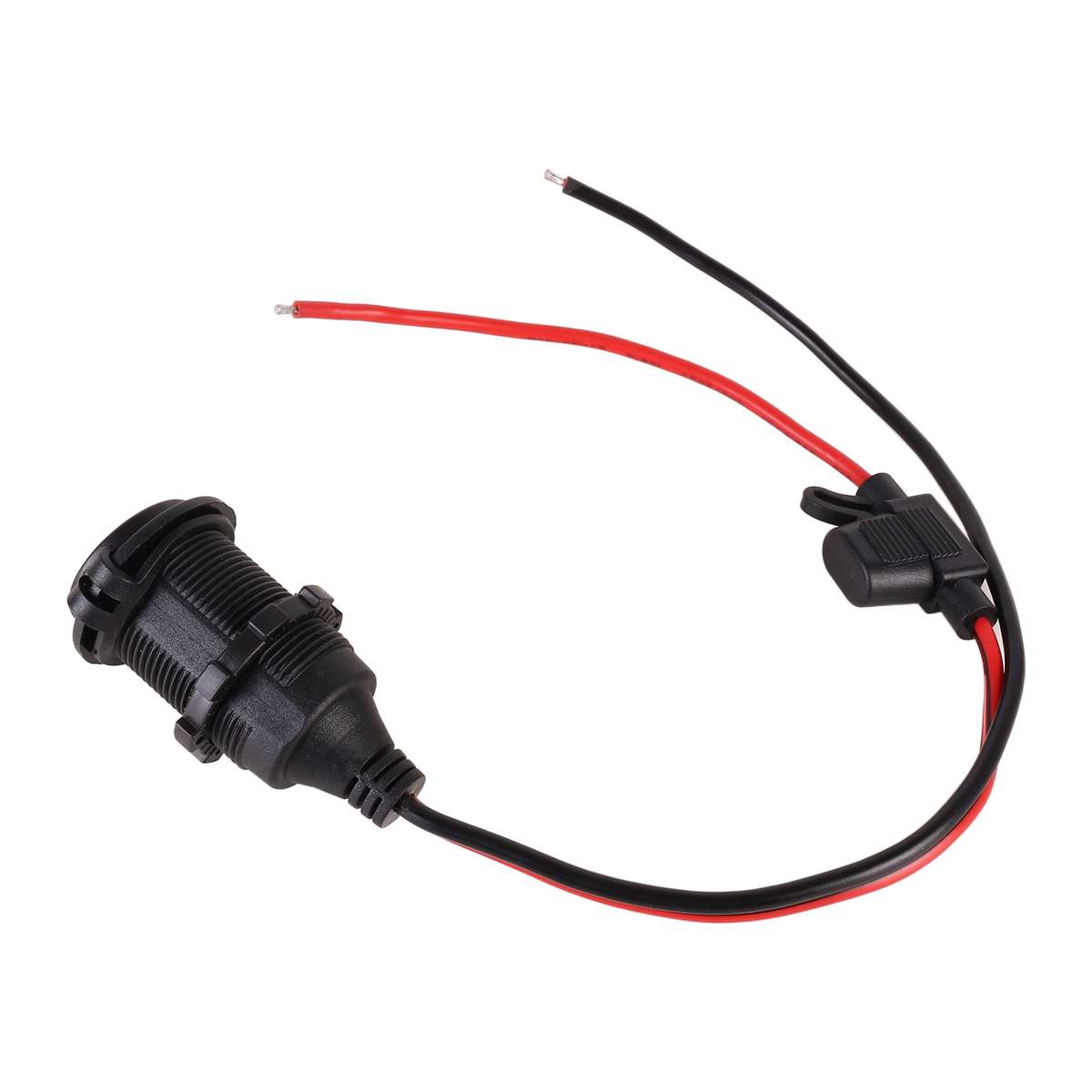 Car Cigarette Lighter Female Socket Plug Connector with Cover