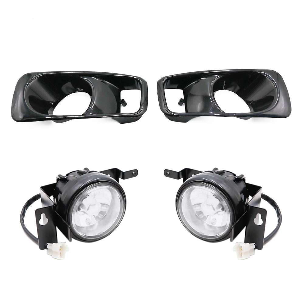 1 Pair Car Modified Front Fog Light for Honda Civic 1999-2000 (White Light)