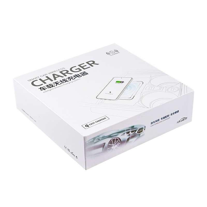 HFC-1050 Car Qi Standard Wireless Charger 10W Quick Charging for Audi A4L 2017-2022, Left Driving