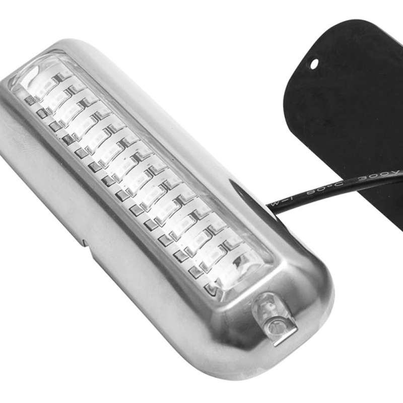 MK-042 Ship / Yacht 10-30V 42LEDs Waterproof Stainless Steel Underwater Light (Red Light)