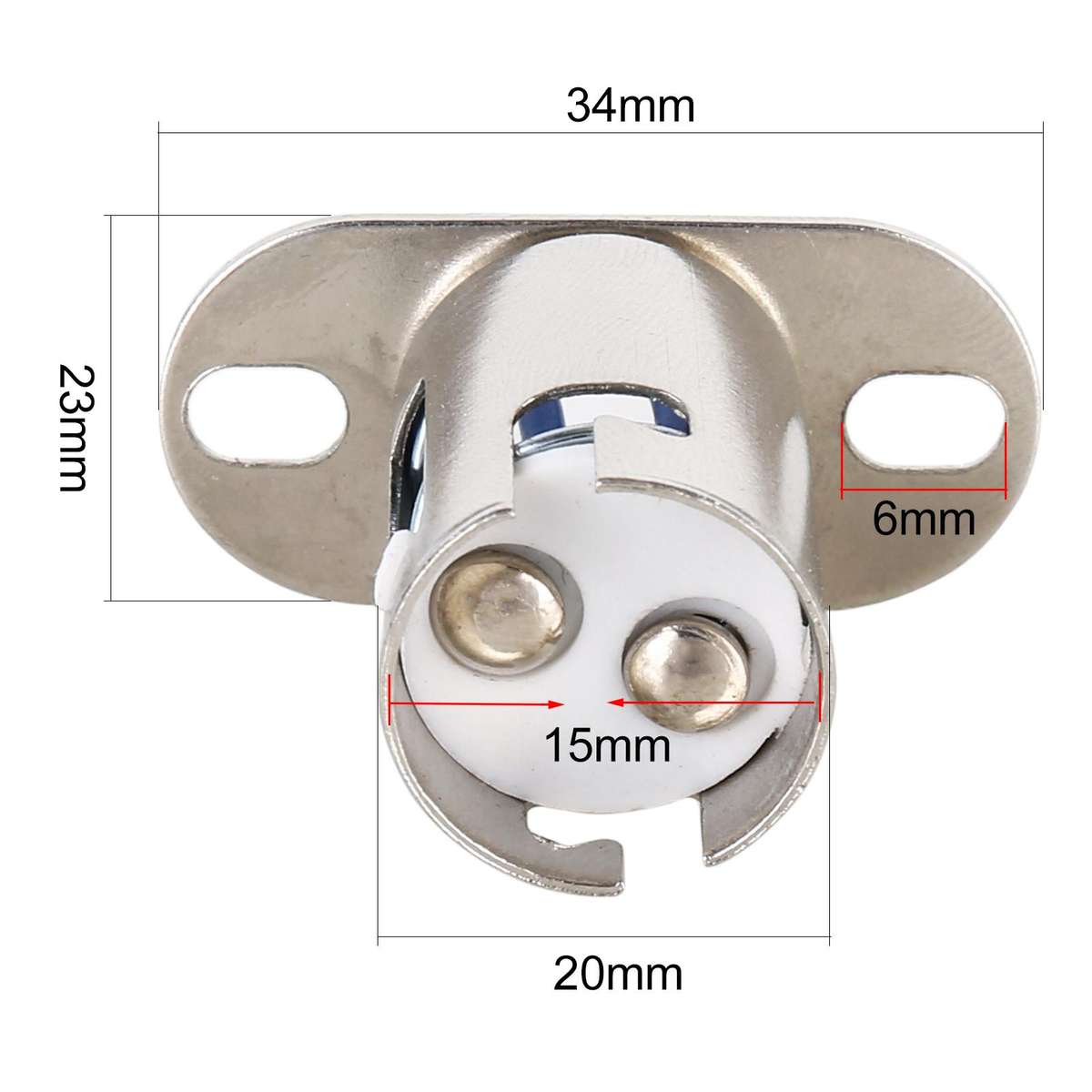 1 Pair Car 1157 Bulb Holder Base Female Socket with Cable