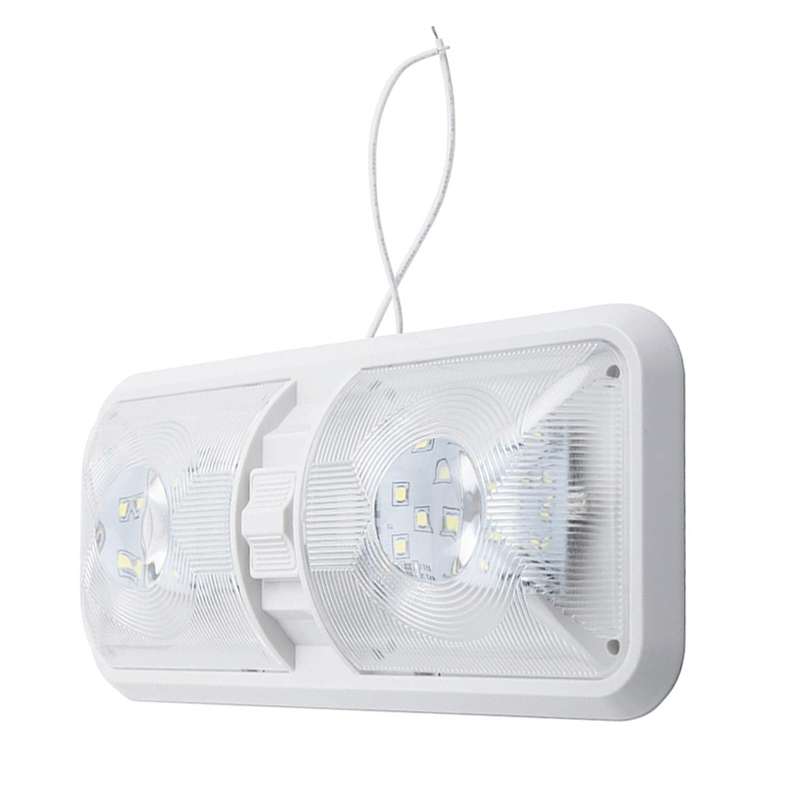 12V 48LEDs RV Camper Boat Ceiling Dome Light Spotlight