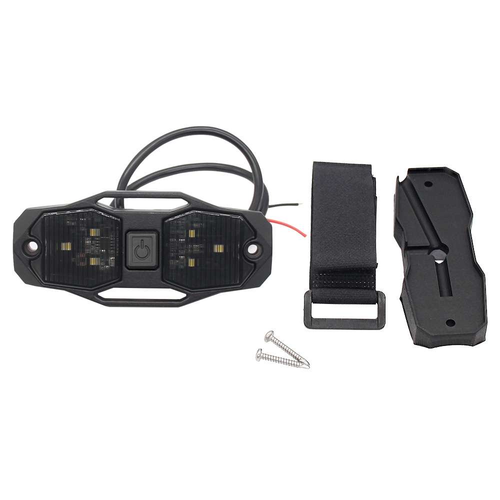 For UTV ATV Polaris RZR Golf Cart Motorcycle LED Guard Bar Light