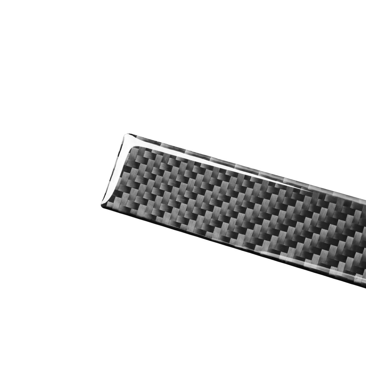 Carbon Fiber Car Central Control Cup Holder Slot Mat Decorative Sticker for Toyota Tundra 2014-20...