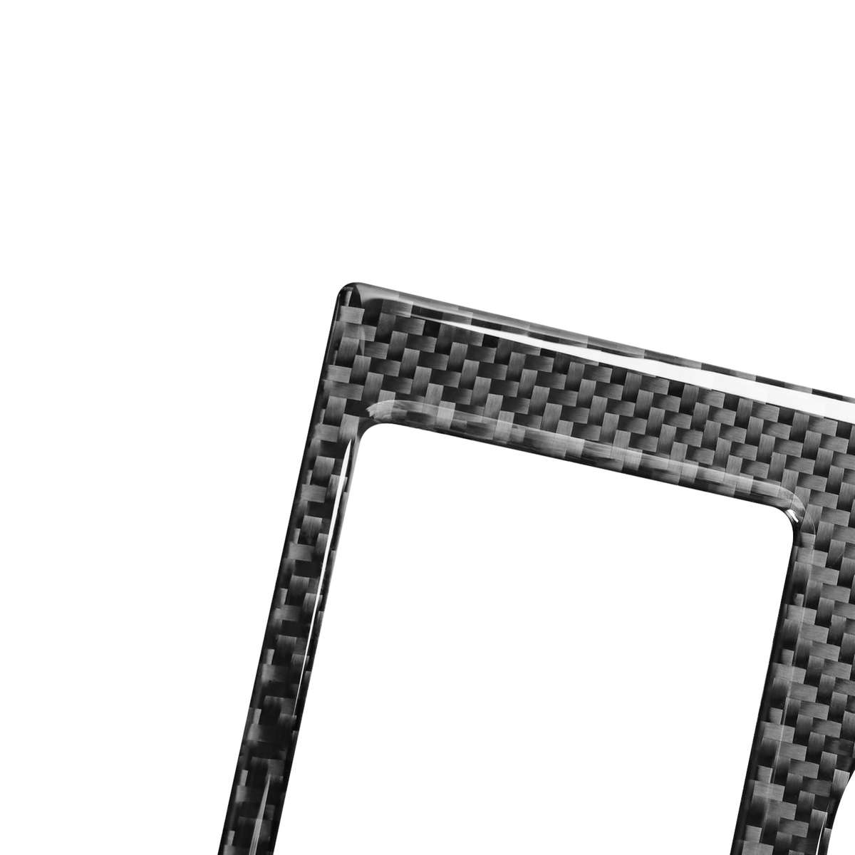 Carbon Fiber Car Cup Holder Panel Decorative Sticker for Honda CRV 2007-2011,Right Drive