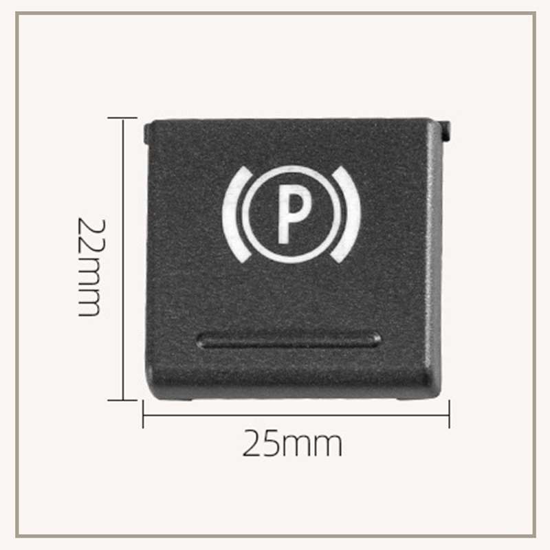For BMW 7 Series Auto Parking Switch Cover Handbrake P Key Button 6131 6949 933-1