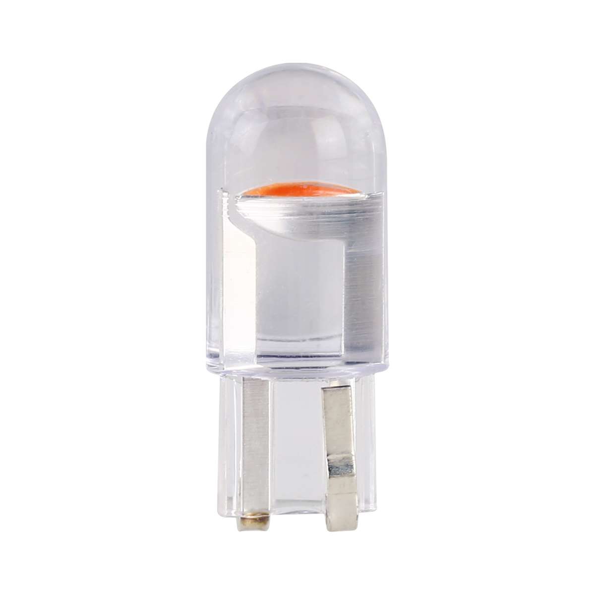 50pcs T10 DC24V / 0.36W / 0.03A Car Clearance Light COB Lamp Beads (Ice Blue Light)