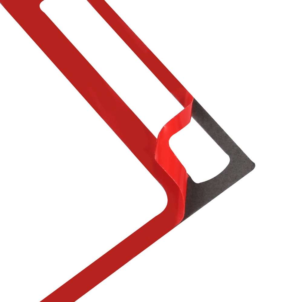 Car Carbon Fiber Navigation Display Frame Decorative Sticker for Nissan GTR R35 2008-2016, Left Driv