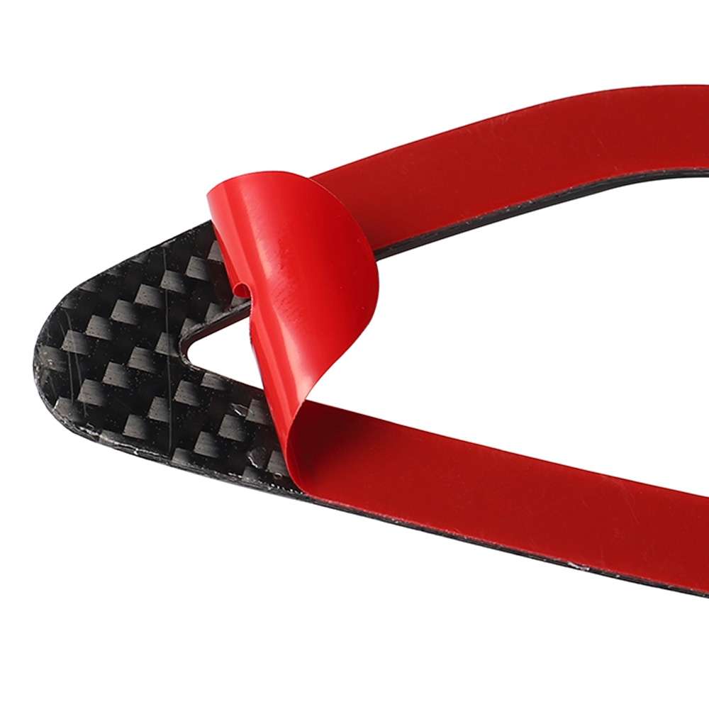 Car Carbon Fiber Solid Color Dashboard Air Outlet Decorative Sticker for Mercedes-Benz A Class 2013-