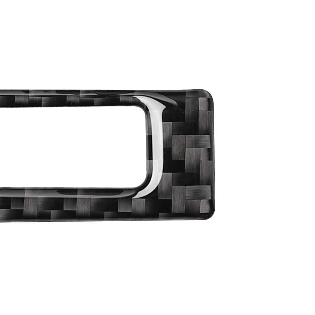 Car Carbon Fiber German Flag Color Air Conditioning CD Panel Decorative Sticker for Audi A6 2005-201