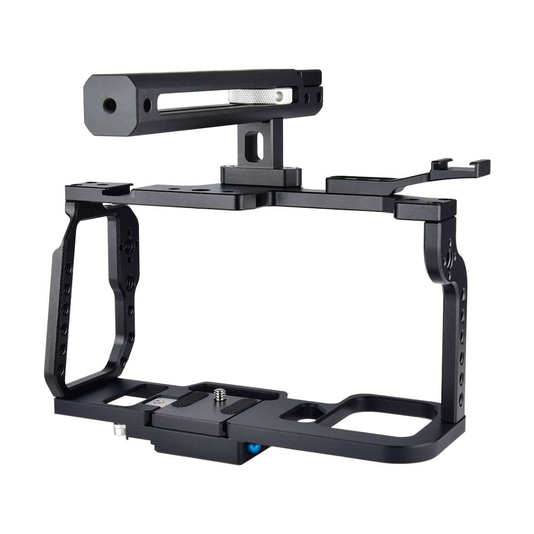 YELANGU C9-A YLG0911A Handle Video Camera Cage Stabilizer for DJI BMPCC 4K(Black)