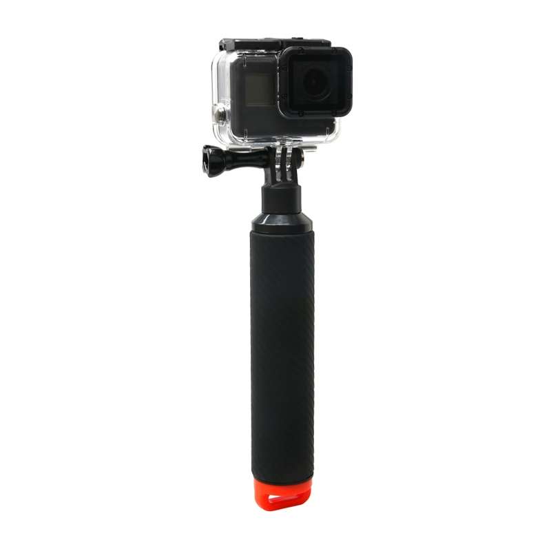 Shutter Trigger + Floating Hand Grip Diving Buoyancy Stick with Adjustable Anti-lost Strap & Screw
