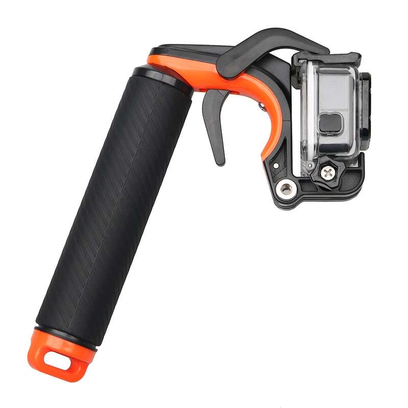 Shutter Trigger + Floating Hand Grip Diving Buoyancy Stick with Adjustable Anti-lost Strap & Screw
