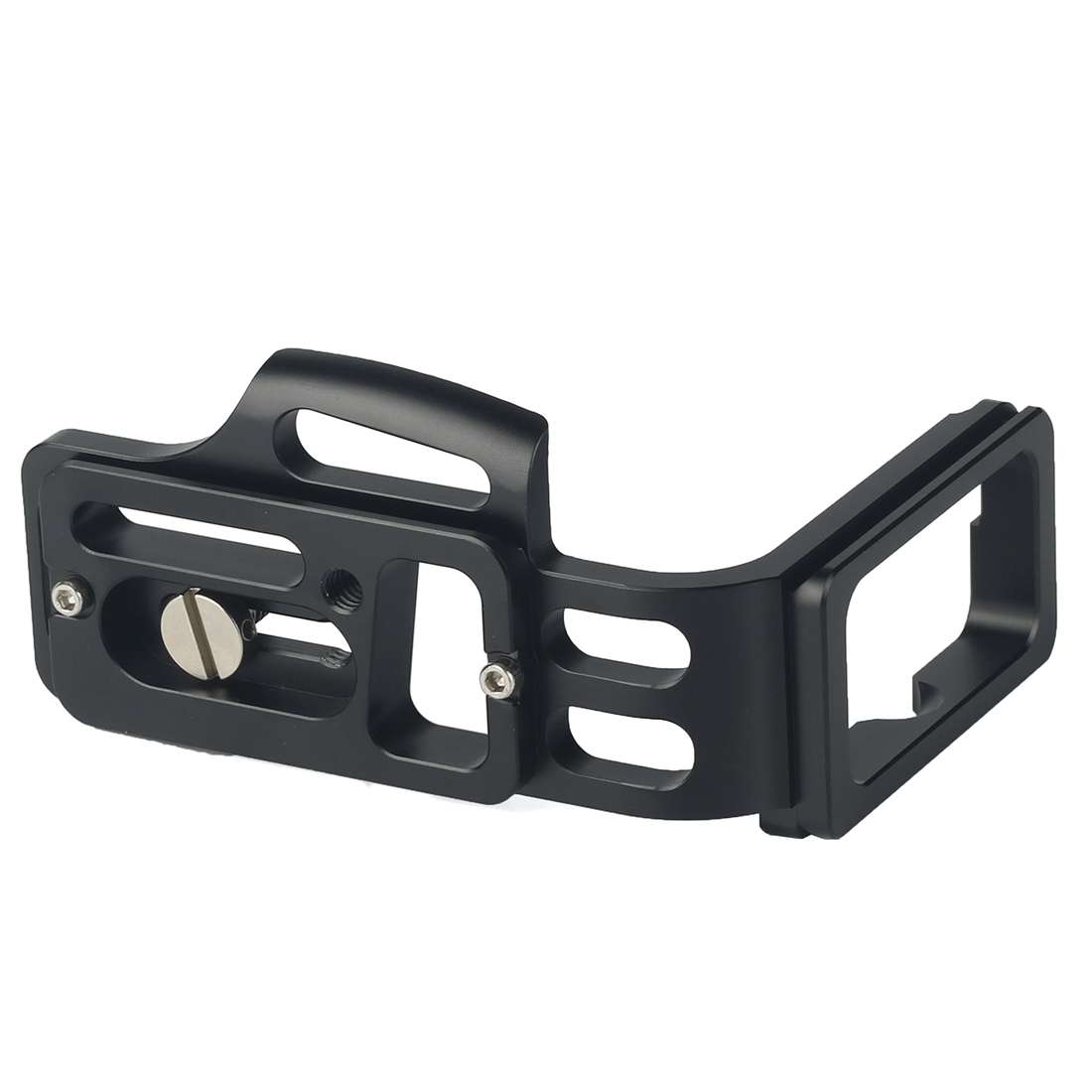 Vertical Shoot Quick Release L Plate Bracket Base Holder for Nikon D800 / D800E / D810(Black)