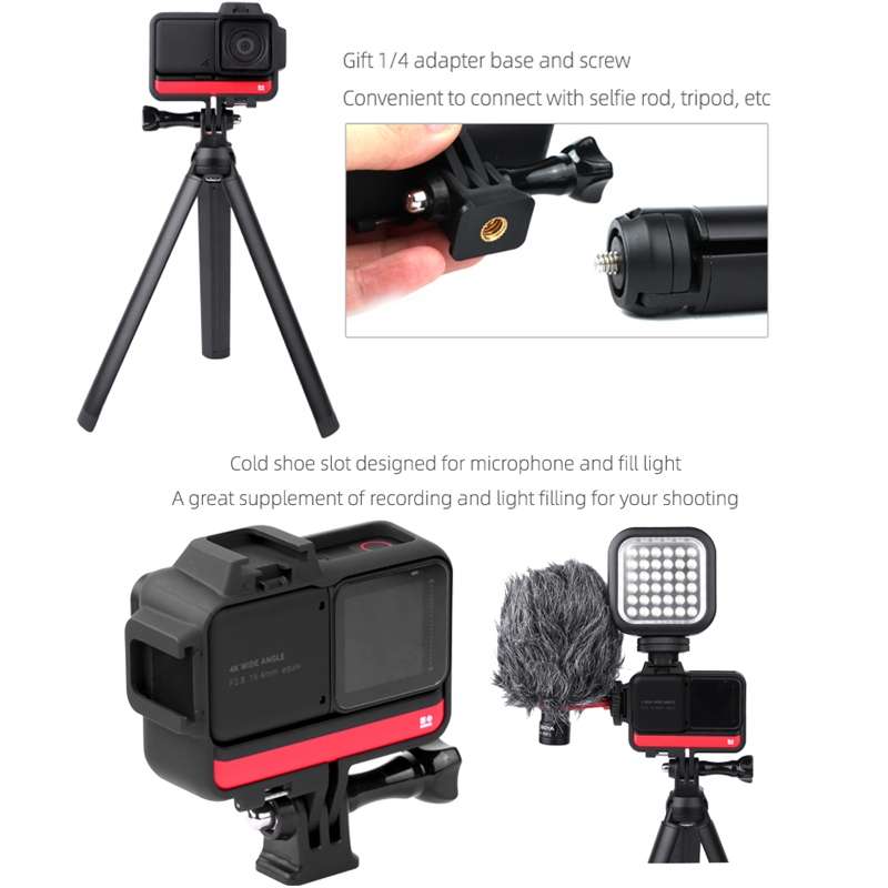 60m Underwater Depth Diving Case Waterproof Camera Housing for Insta360 One RS 4K