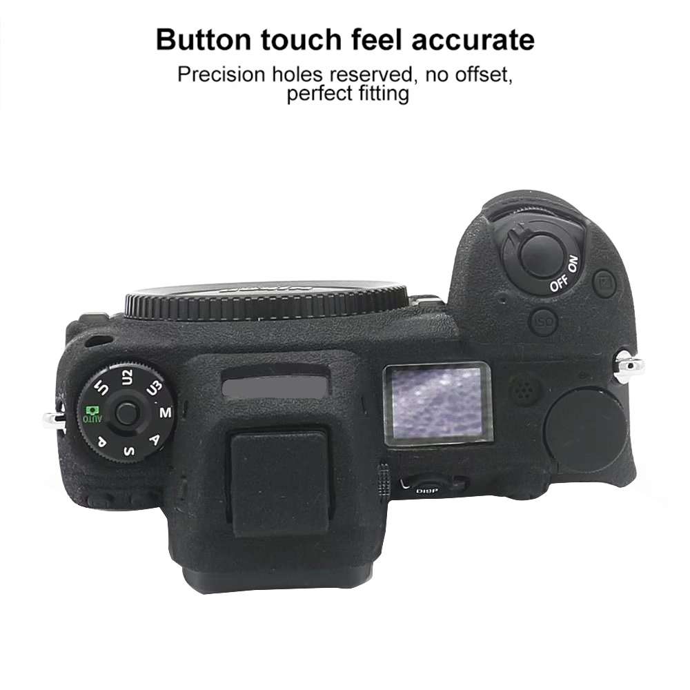 For Nikon Z7 II Soft Silicone Protective Case (Yellow)