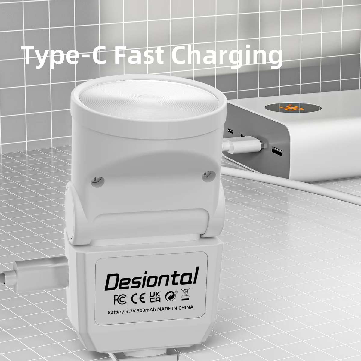 Desiontal F02 Mini On-Camera Flash Light Speedlite for Mirrorless Cameras (Black)