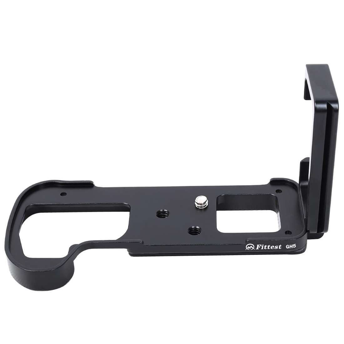 FITTEST LB-GH5 Vertical Shoot Quick Release L Plate Bracket Base Holder for Panasonic ... (Black)
