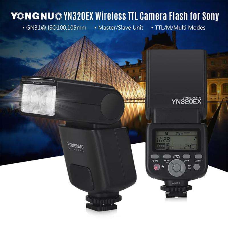 YONGNUO YN320EX TTL Flash Speedlite For Sony (Black)