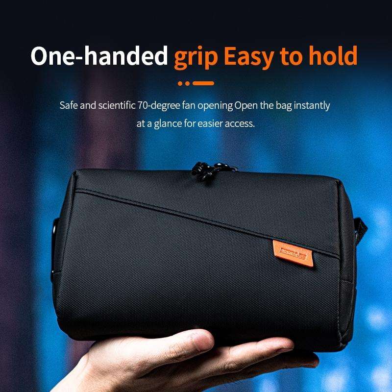 STARTRC Multifunctional Photography Storage Pack Data Camera Digital Bag with Shoulder ... (Black)