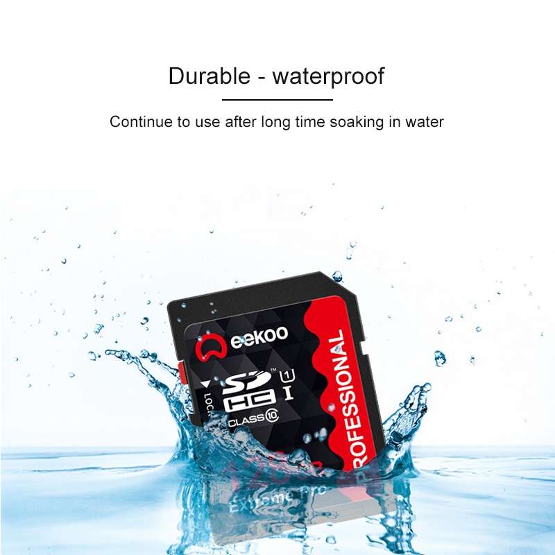eekoo 128GB High Speed Class 10 SD Memory Card for All Digital Devices with SD Card Slot