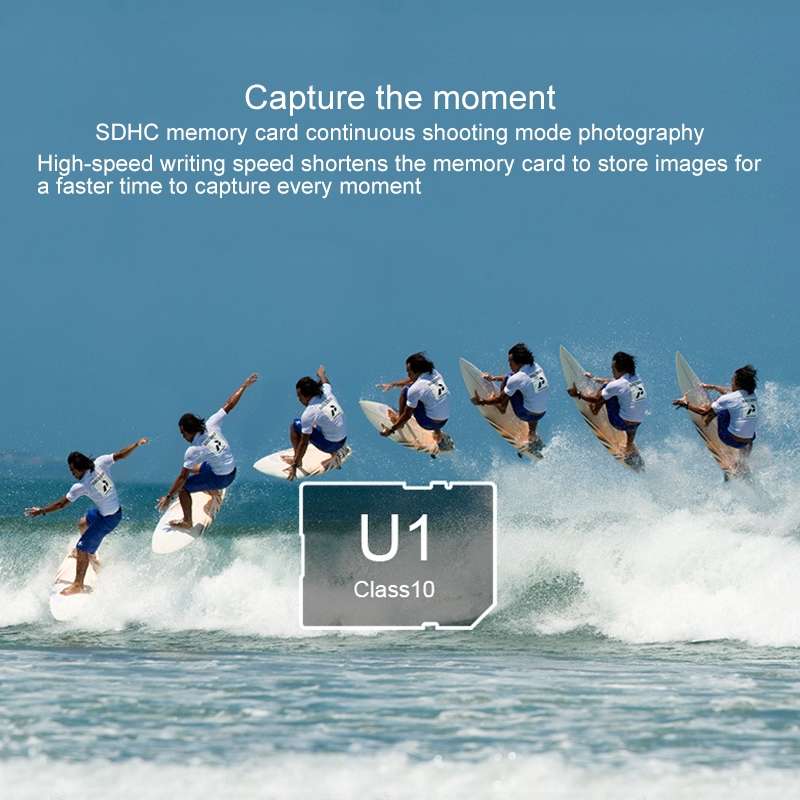 eekoo 8GB High Speed Class 10 SD Memory Card for All Digital Devices with SD Card Slot