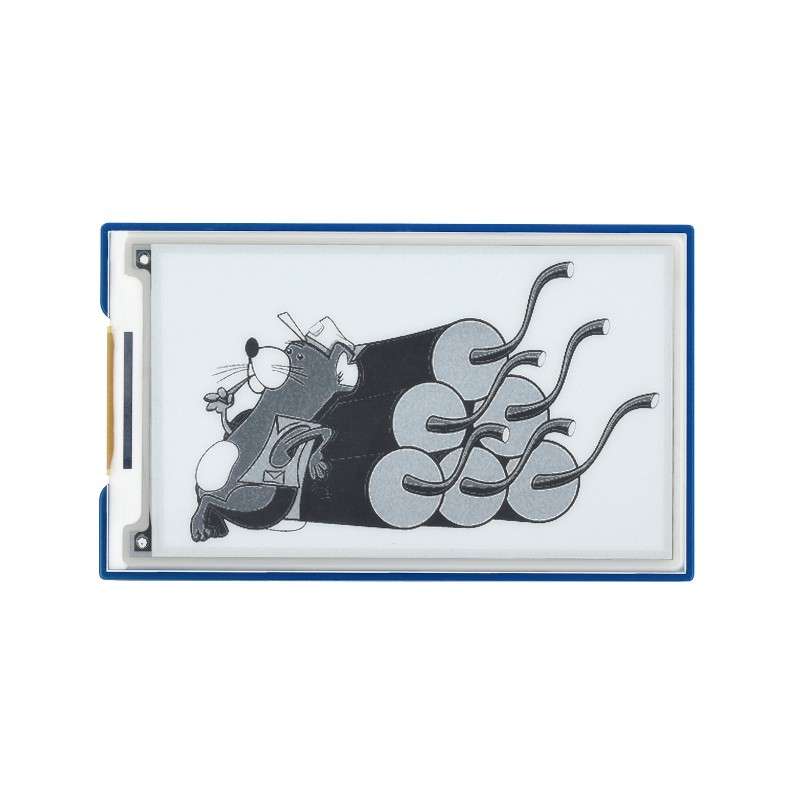 Waveshare 3.7 inch 480x280 Pixel E-Paper E-Ink Display Module for Raspberry Pi Pico, 4 Grayscale,