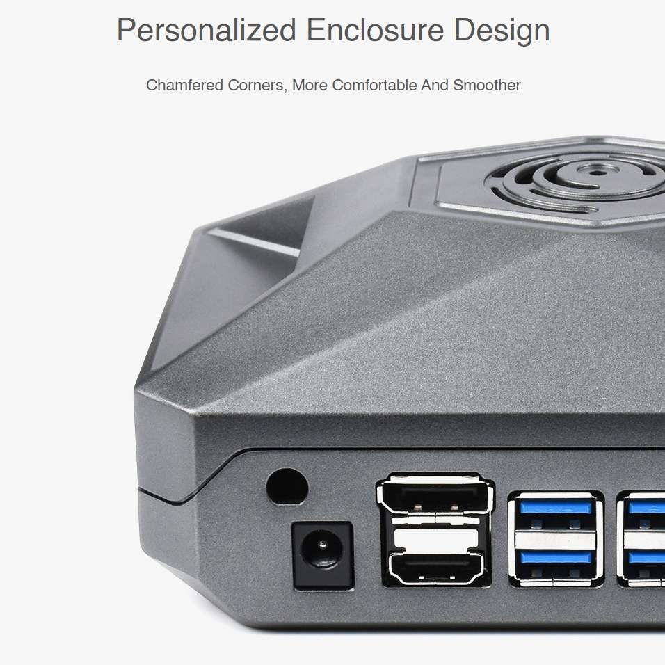 Waveshare Aluminum Case Type F for Jetson Nano Development Kit