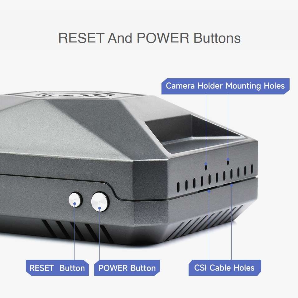 Waveshare Aluminum Case Type F for Jetson Nano Development Kit